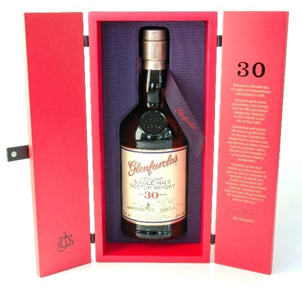 グレンファークラス３０年 グレンファークラス 30年 1990年代流通 43% オフィシャルボトル