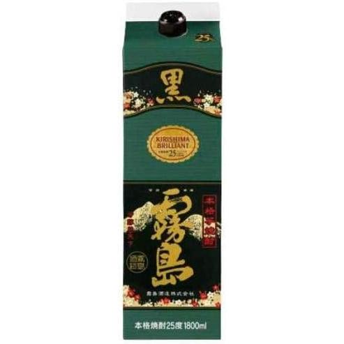 黒霧島 黒霧島 25度パック 1800ml : リカーズマスター - 通販