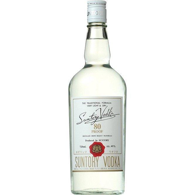 SUNTORY VODKA サントリー ウオツカ 80プルーフ 720ml : リカーズ
