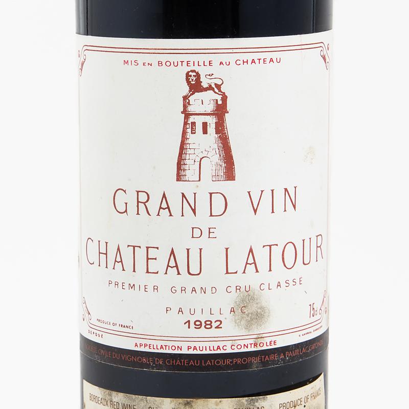 ギズボーン】シャトー・ラトゥール Chateau Latour 1982 11.5%~12.5