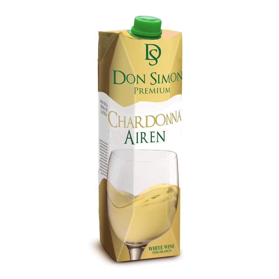 ドンシモン プレミアム シャルドネアイレン DON SIMON PREMIUM CHARDONNAY-AIREN [白ワイン/ドライ/スペイン/1000ml/1本] 全国送料無料｜liquorgto