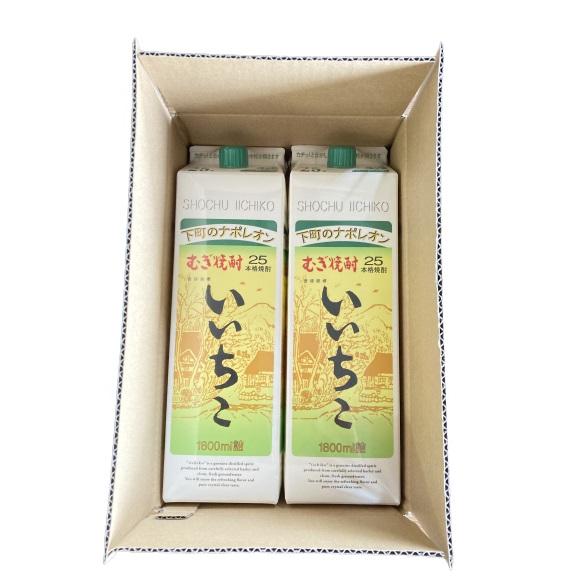 本日17時までの限定価格！いいちこ25度 いいちこ25度 いいちこ 25度 1800mlパック 6本まとめ買い 関東