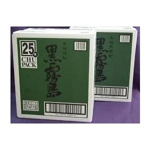 黒霧島 25度 1800ml 1.8L パック 12本 / 6本×2ケース 芋焼酎 霧島酒造