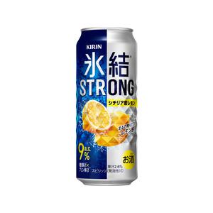 送料無料 キリン 氷結 ストロング シチリア産レモン 500ml缶 1ケース 24本（佐川急便限定）｜liquorisland