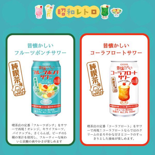 合同酒精 昔懐かしい サワー 350ml 缶 選べる 2ケース 48本 チューハイ