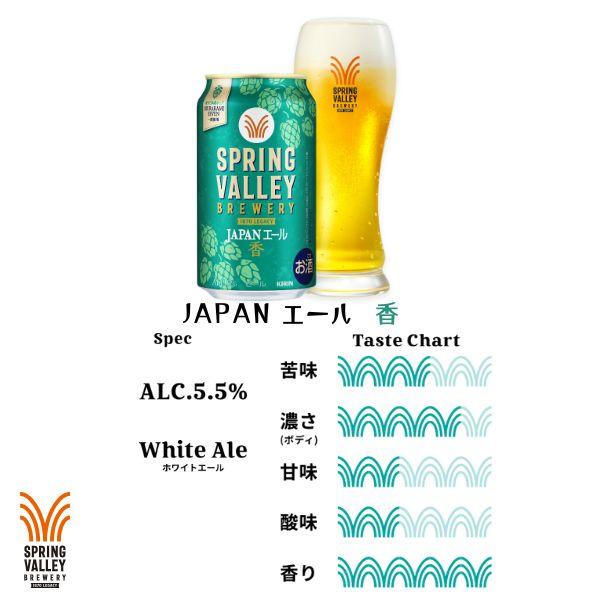 キリン（KIRIN） スプリング バレー JAPANエールエール 350ml 缶 48本