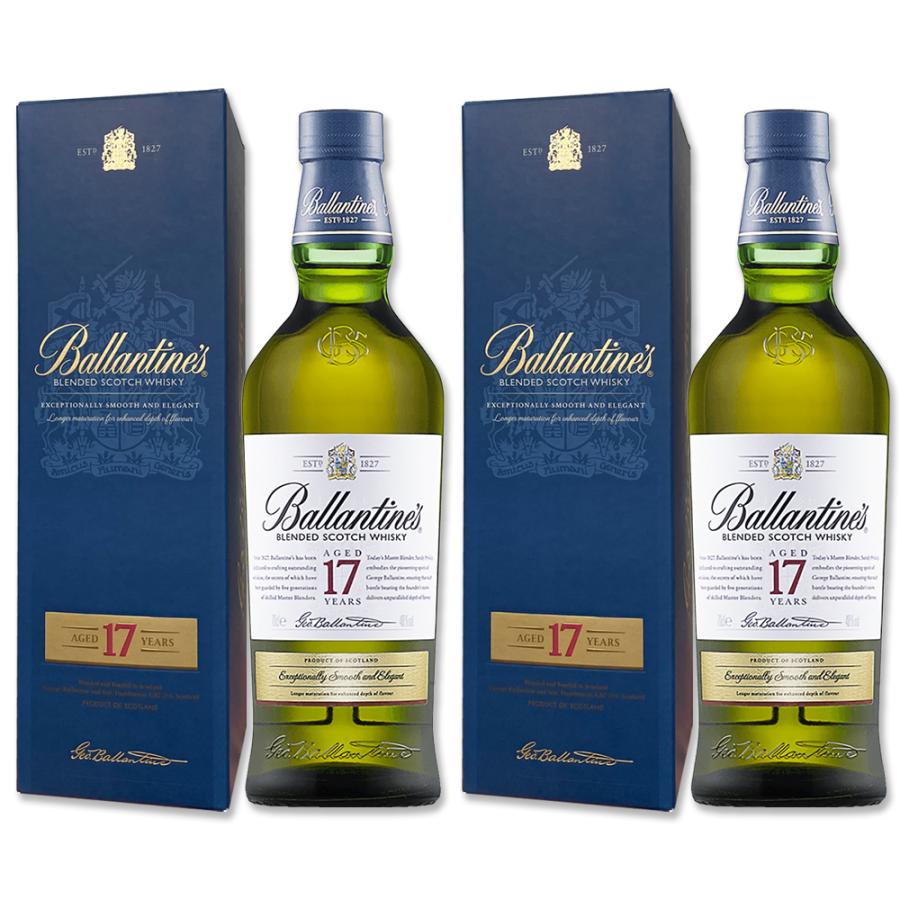 Ballantine's 正規品 バランタイン 17年 700ml 2本セット 40度 ブレン