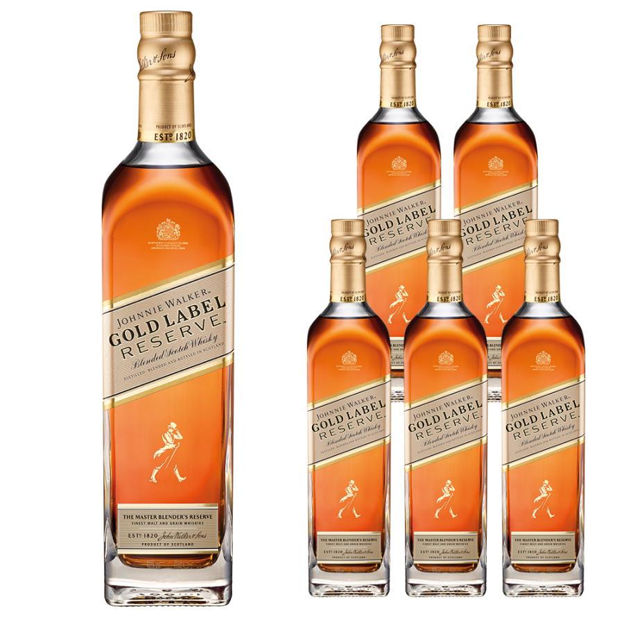 ジョニーウォーカー ゴールドラベル リザーブ 700ml 6本 ジョニーウォーカー（JOHNNIE WALKER） [正規品] ゴールドラベル