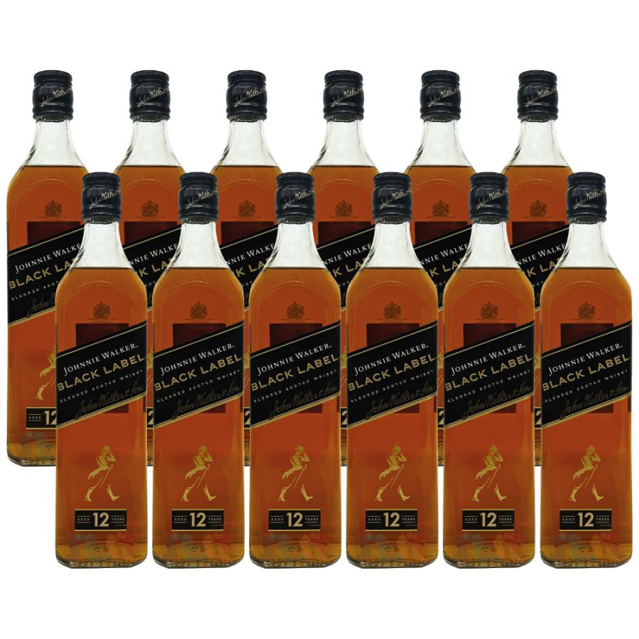 ジョニーウォーカー（JOHNNIE WALKER） [正規品] ブラックラベル 12年