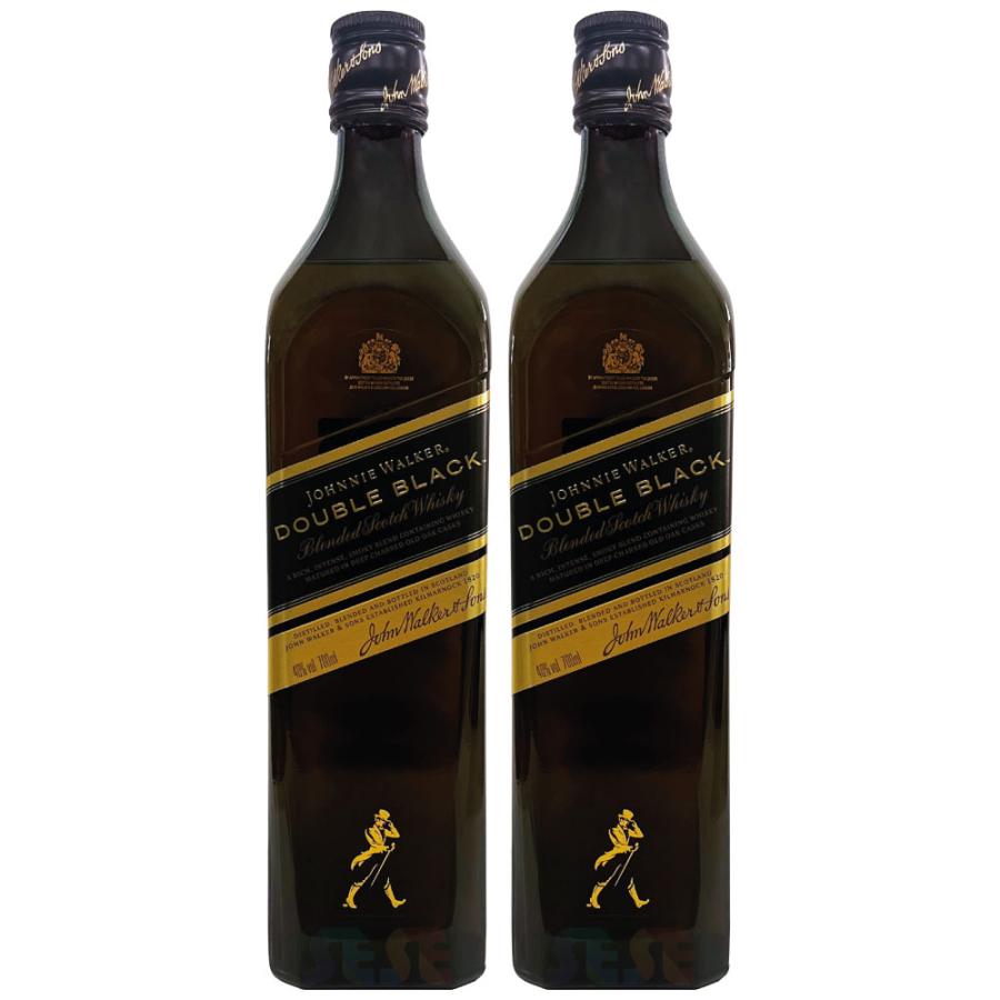ジョニーウォーカー（JOHNNIE WALKER） [正規品] ダブルブラック 700ml 