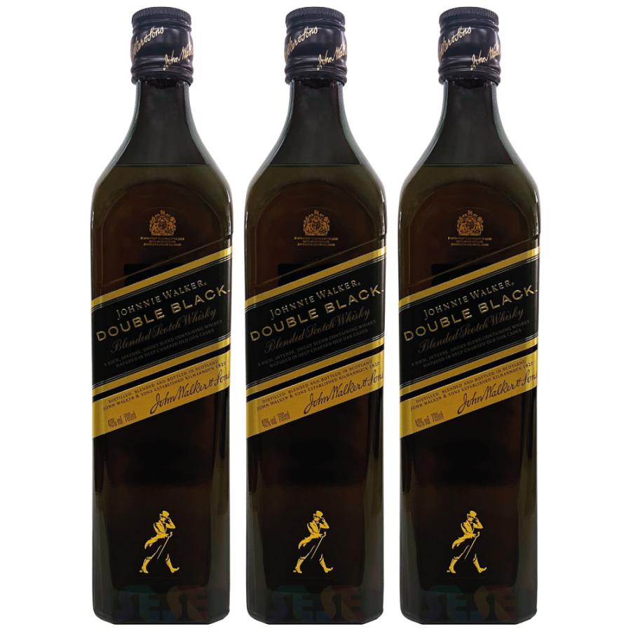 ジョニーウォーカー（JOHNNIE WALKER） [正規品] ダブルブラック 700ml 