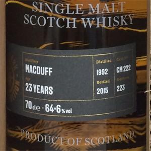 「送料無料・年末感謝」 ウイスキー ザ・ゴールデンカスク ゴールデンカスク・マクダフ 1992/23年 64.6度 700ml_あすつく対応 シングルモルト 洋酒 whisky 【2403186823】(12925円)