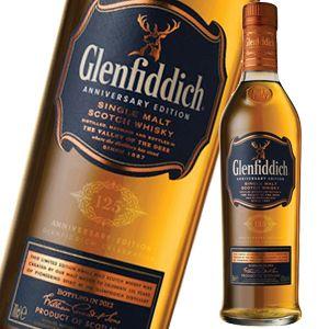 【5/10(日)P2倍】ウイスキー グレンフィディック 125周年  700ml シングルモルト 洋酒 whisky | 