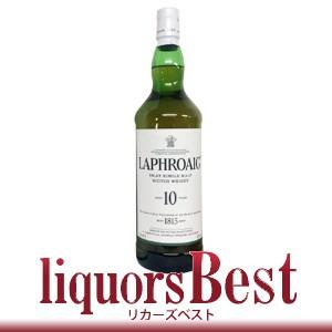 Laphroaig 10年 シングルモルトウイスキー 1L ウイスキー (1Lサイズ！) ラフロイグ 10年 1000ml(1L) 並行品 シングル