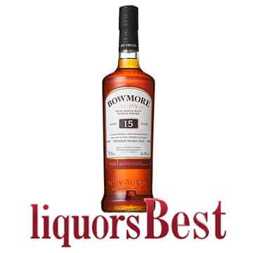 BOWMORE 15年 700ml　未開栓／箱なし ウイスキー 並行品 箱無し ボウモア15年 43度 700ml シングルモルト