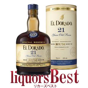 ラム エルドラド21年 スペシャルリザーブ 43度 700ml _t : リカーズ