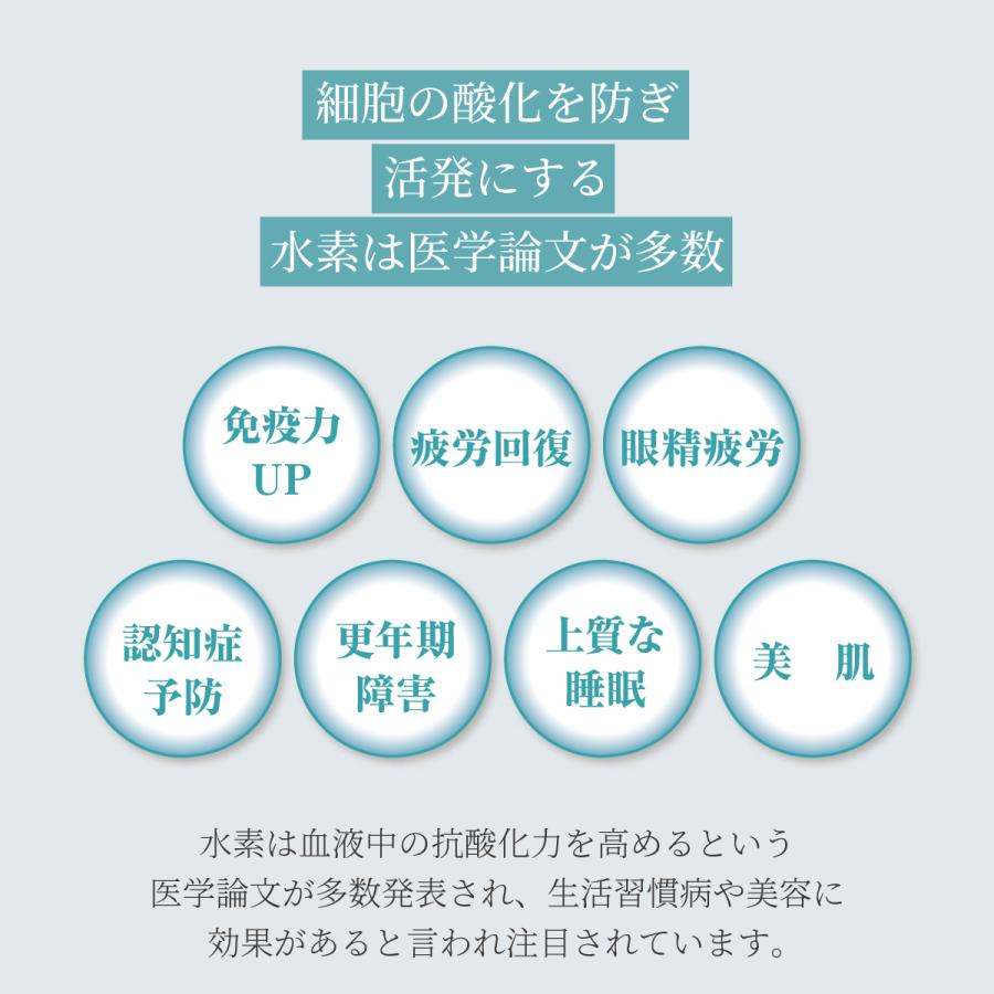 水素吸入器 アリビオ 水素吸引器 水素ガス 水素吸入 水素生成器 小型 コンパクト ポータブル 持ち運び 充電式 純水素ガス alivio H 家庭用｜liquramo｜06