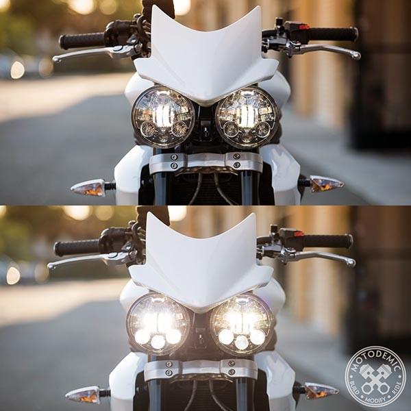 STREET TRIPLE、SPEED TRIPLE 多角形ライト用 ADAPTIV(照射範囲 STREET TRIPLE、SPEED TRIPLE 多角形ライト用 ADAPTIV(照射範囲