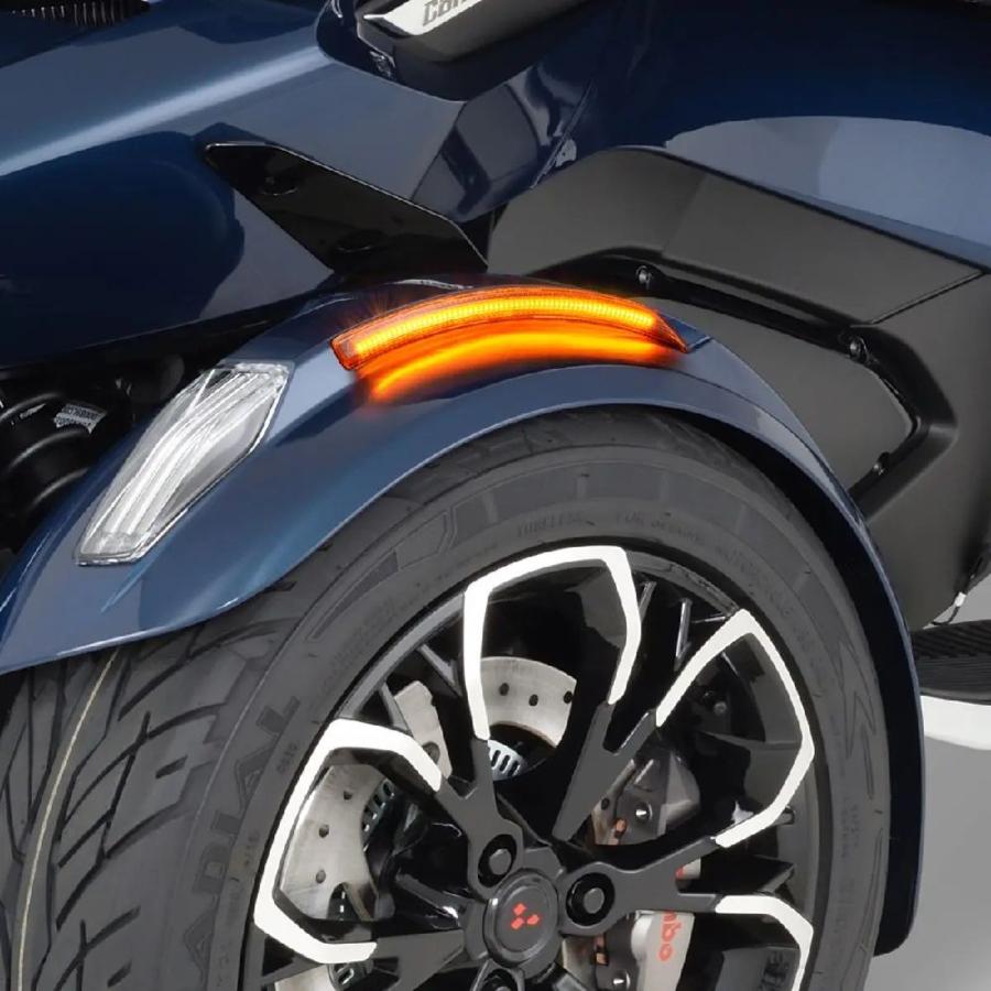Show Chrome Can-am SPYDER Slayer Front Fender LED RT2020 Show Chrome Can-am SPYDER Slayer Front Fender LED RT2020