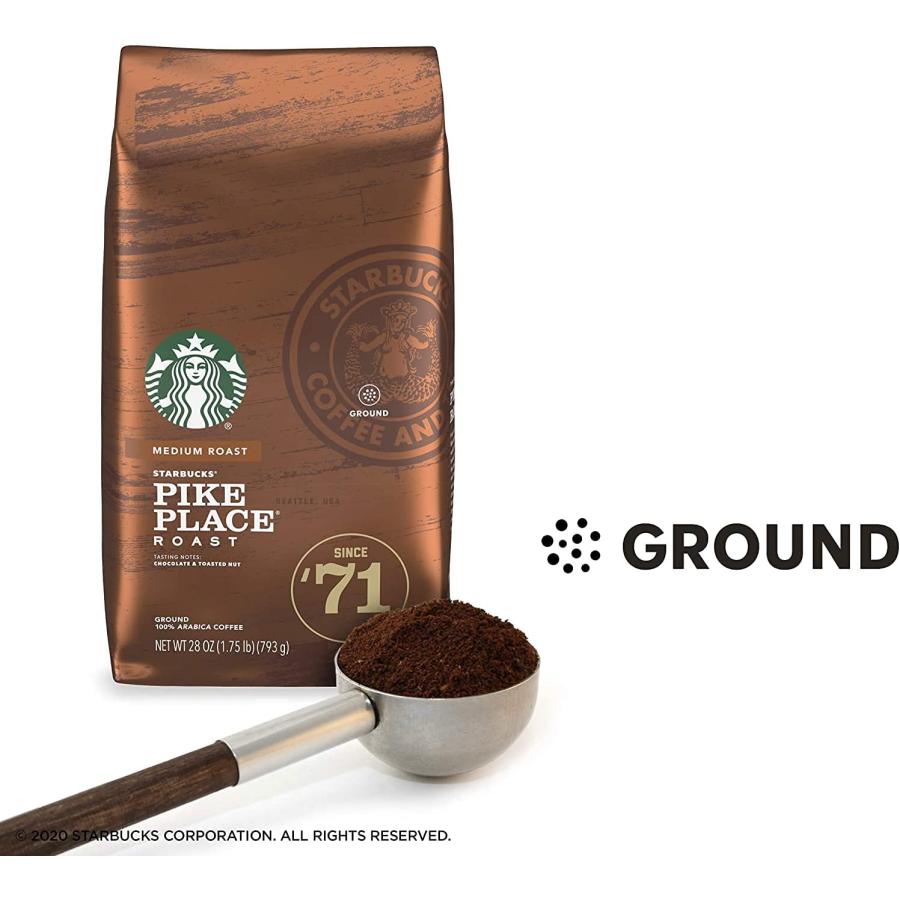 スターバックス（Starbucks Coffee） パイクプレイスロースト 粉 793g
