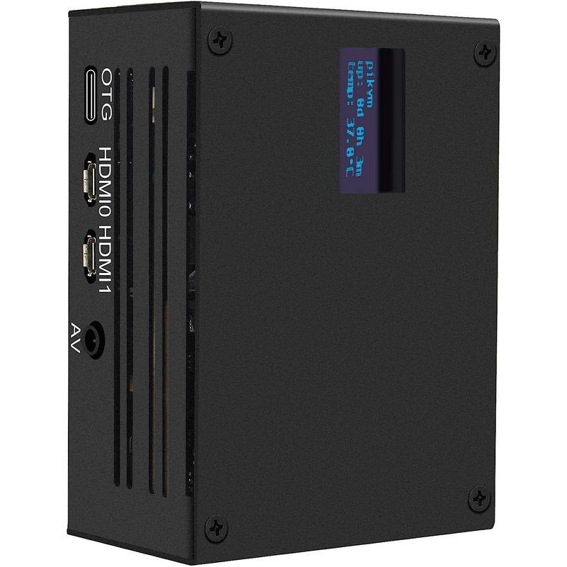 Geekworm PiKVM-A3 IPKVMリモートコントロールサーバー操作（外部PC遠隔操作）、Raspberry Pi 4のみ適用 A3 X630 PiKVM Raspberry IPKVMリモートコントロールサーバー操作 外部PC遠隔操作 Pi 4のみ適用 I2Sオーディオ