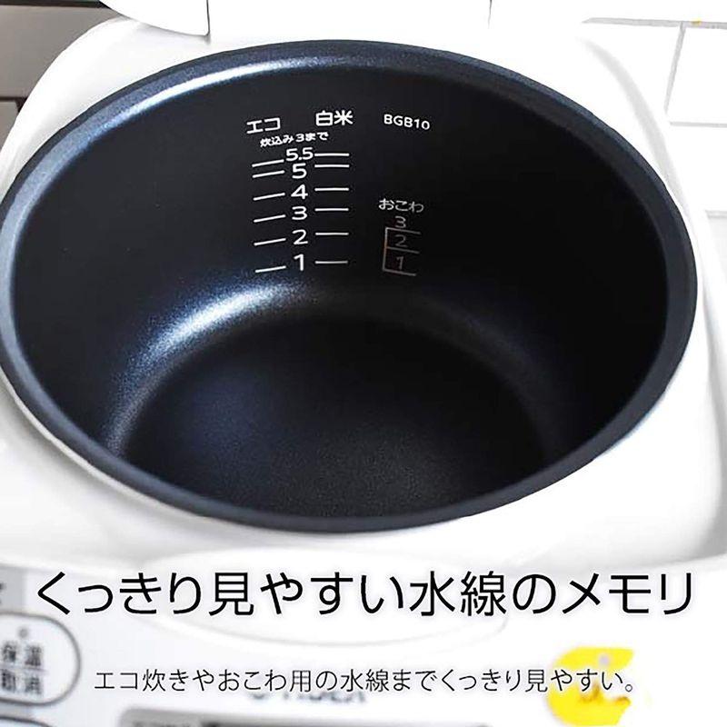 【新登場】 タイガー魔法瓶(TIGER) 炊飯器 5.5合 マイコン 調理メニュー付き 炊きたて ホワイト JBH-G101W 【O2050351886】(11028円)