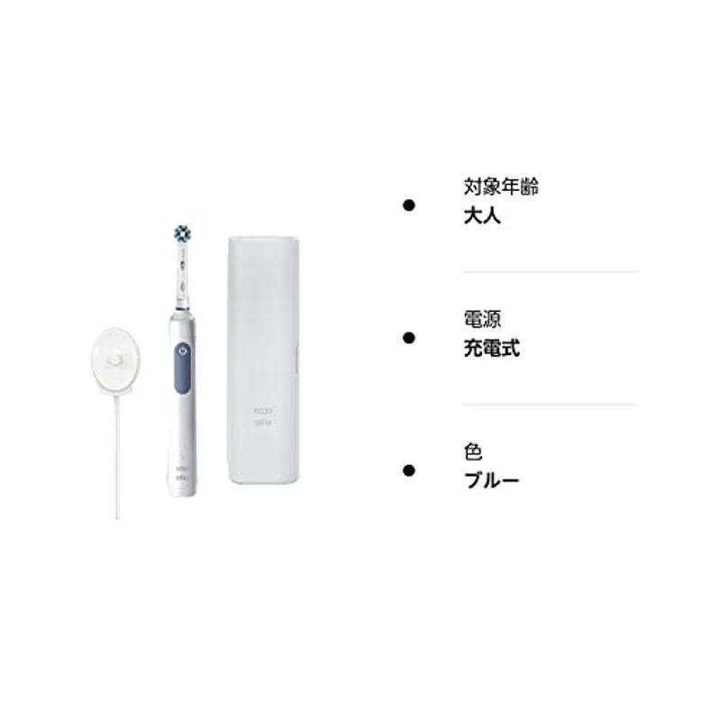 ブラウン 電動歯ブラシ（ブルー）PRO2 2500 D5055133XBL 電動歯ブラシ ブルー PRO2 D5055133XBL ブラウン