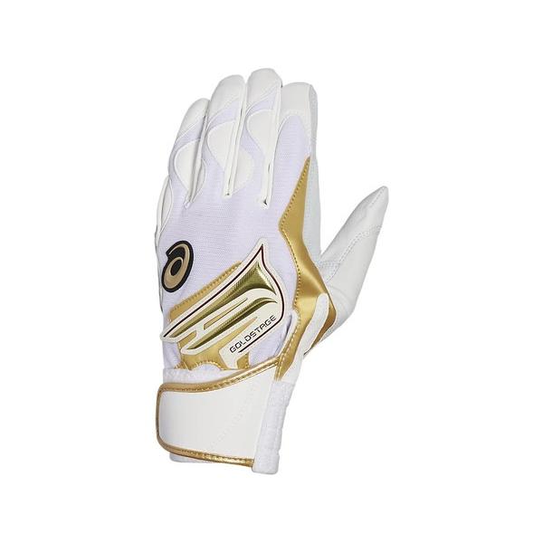asics/アシックス 3121A633109 SPEED AXEL BATTING GLOVE 野球 エキップメント（メンズ） ホワイトX