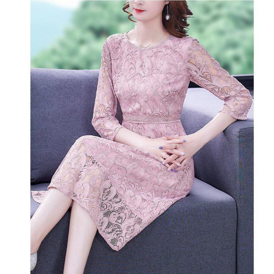 ワンピース レディース パーティードレス 10代 代 30代 40代 ミモレ丈 ワンピース おしゃれ フォーマル お呼ばれ 結婚式 成人式 謝恩会 上品 レース Ipzcds13gq ドレス ブライダル Windowrevival Co Nz