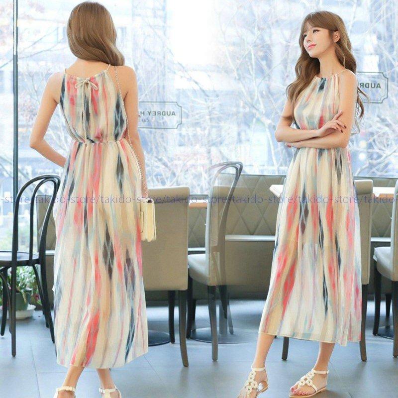 訳ありセール 格安 夏 マキシ丈 マキシワンピース シフォン ワンピ マキシ レディース ワンピース ワンピ 大人可愛い ビーチ ロングワンピース リゾート ワンピース サイズ M Www We Job Com
