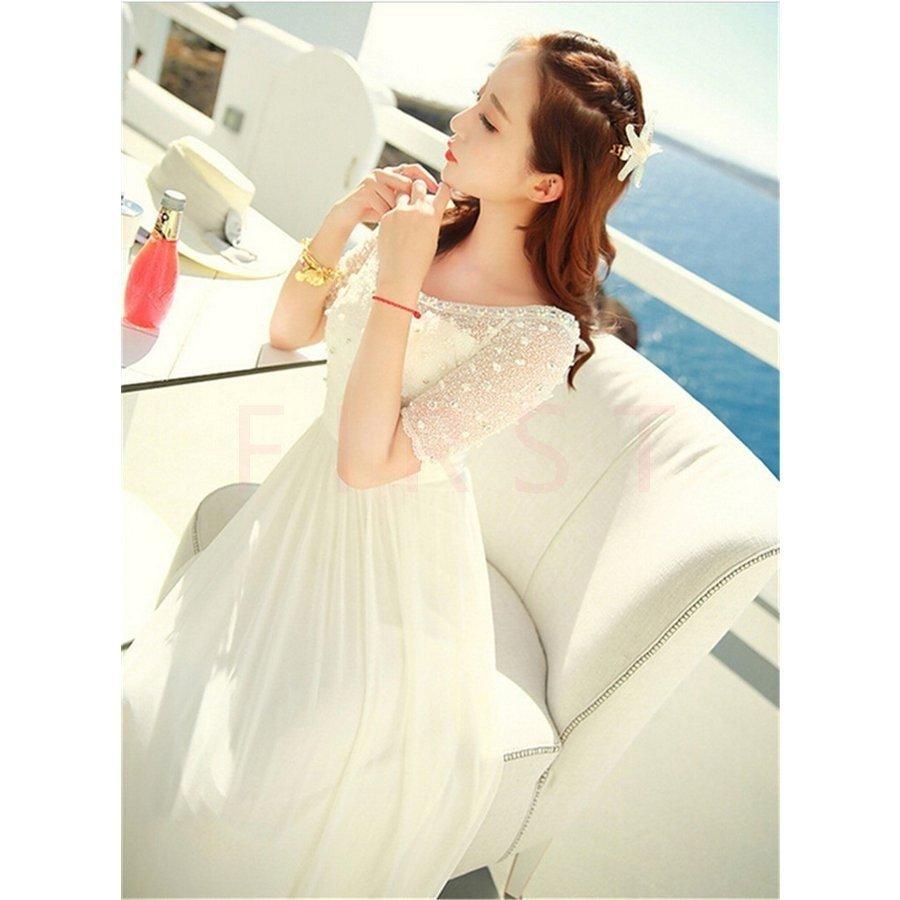 マキシワンピース シフォンワンピース ドレス マキシ丈ワンピース 通勤 結婚式 白 ホワイト 春 ロング マキシワンピ ワンピース レディース Gs8q5ppewe ワンピース チュニック Valleymill Com