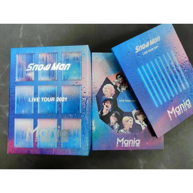 Snow Man LIVE TOUR 2021 Mania(DVD4枚組)(初回盤) Snow Man LIVE TOUR Mania DVD4枚組 初回盤