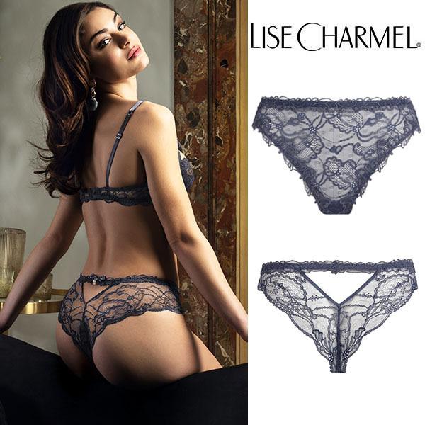 【サイズS】【サイズM】【サイズL】【サイズLL】リズシャルメル LISE CHARMEL グレー  タンガ 品番ACA0003 インポートランジェリー｜lisecharmel