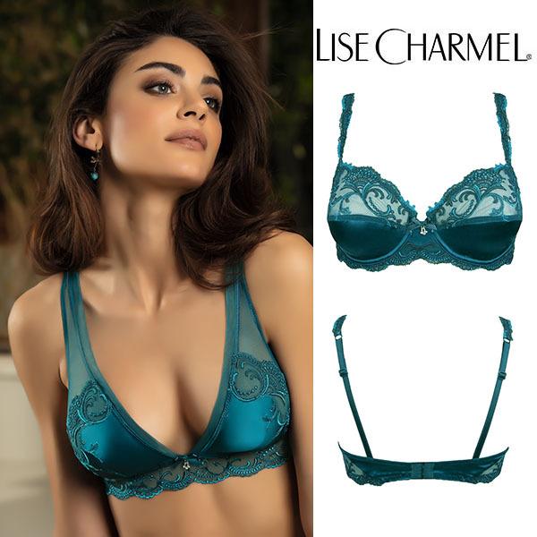 【90C】リズシャルメル LISE CHARMEL カナルブルー フルカップブラ(Bカップ,Cカップ) 品番ACC6080 インポートランジェリー｜lisecharmel