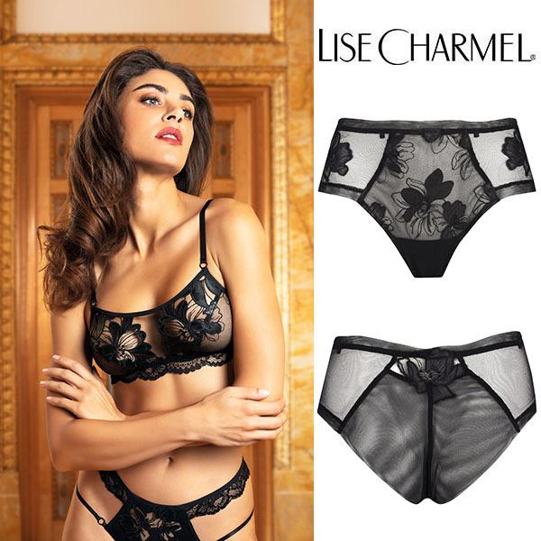 【サイズS】【サイズM】ブラック リズシャルメル ボクサー 品番ACH0407 LISE CHARMEL インポートランジェリー :lc