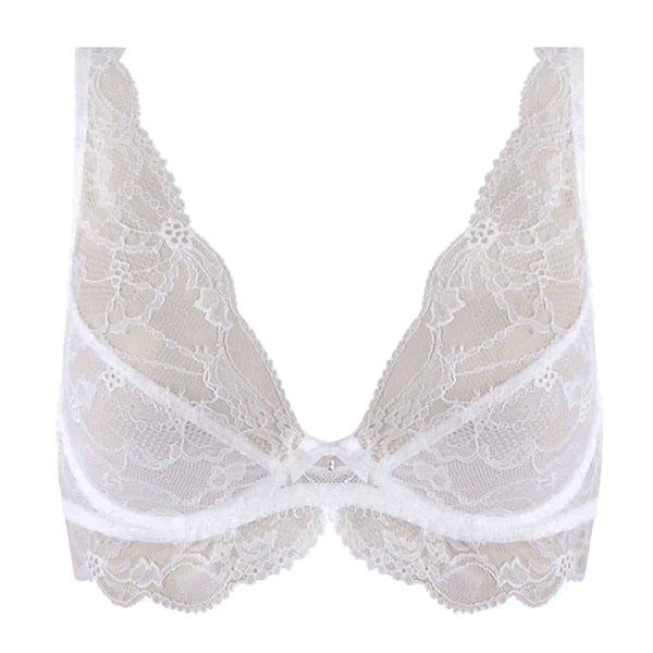 85D】【95D】(D)ワイヤー入りパッドなしブラ ※大きめ注意 品番