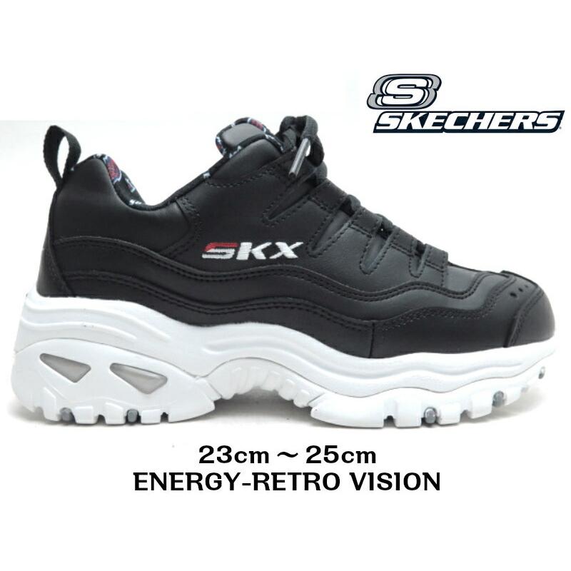 Skechers Enegy Retro Vision 厚底ダットシューズ スケッチャーズ 厚底スニーカー レースアップレディース スニーカー ウィメンズ トレンド ライブ23cm Skbkw Lise Yahoo 店 通販 Yahoo ショッピング