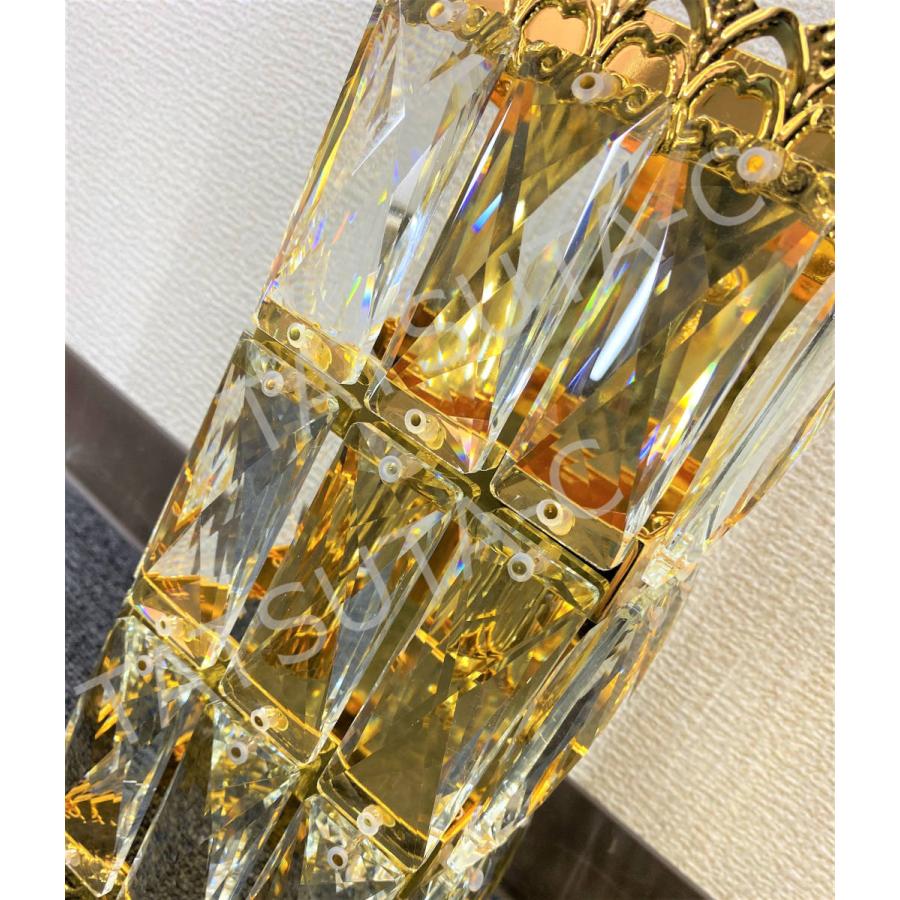 新品即納 壁掛 シャンデリア2個セット フルゴールドメッキ 新品即納 壁掛 シャンデリア2個セット フルゴールドメッキ