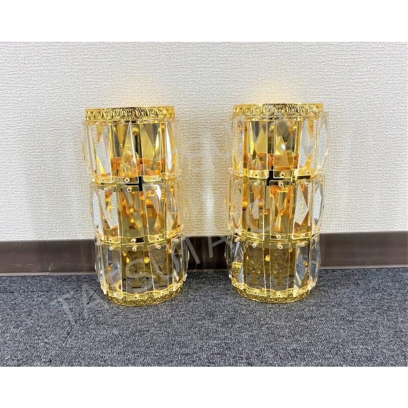 レトロ　トラック シャンデリア 新品☆壁掛 トラック シャンデリア 2個セット BA15S口金仕様 フル