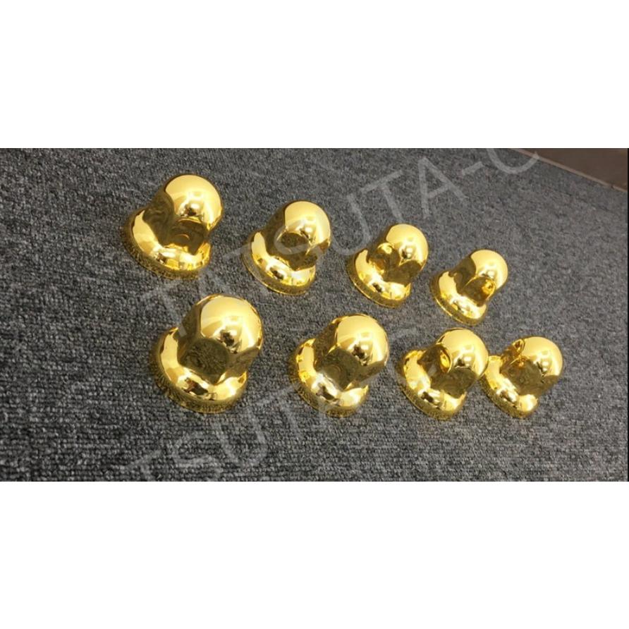 ステンレス ナットキャップ 10個セット ISO33mm 高さ51mm 金色
