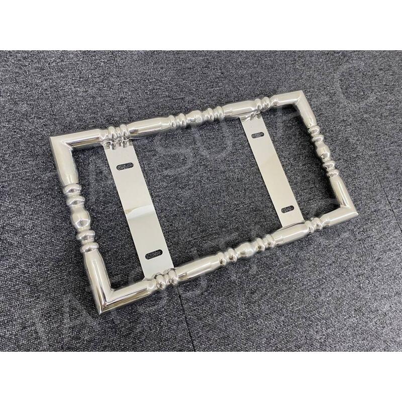 オリジナル商品 絞りパイプナンバー枠 (大)ステンレス製 Φ32 絞り