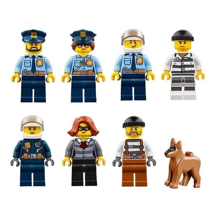 LEGO互換 シティ レゴシティ ポリスステーション 警察署　子供の日プレゼント　クリスマスプレゼント｜lisshop｜04