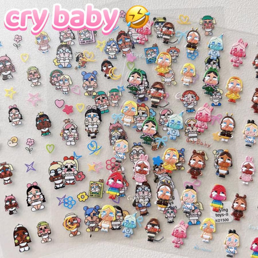 crybaby クライベビー ネイルパーツ 3D 立体 ネイルアート 装飾 ネイル