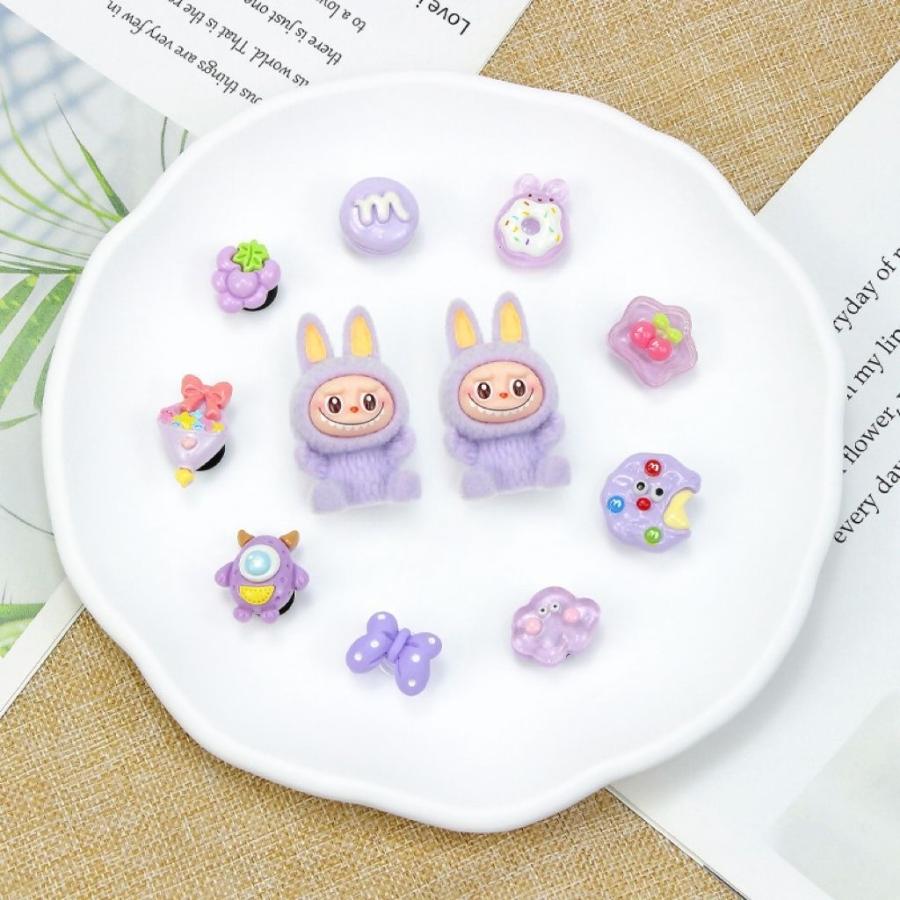 ちょび01　ラブブ LABUBU ジビッツ 18個入り10セット 10点セット ラブブ ジビッツ クロックス シューズチャーム