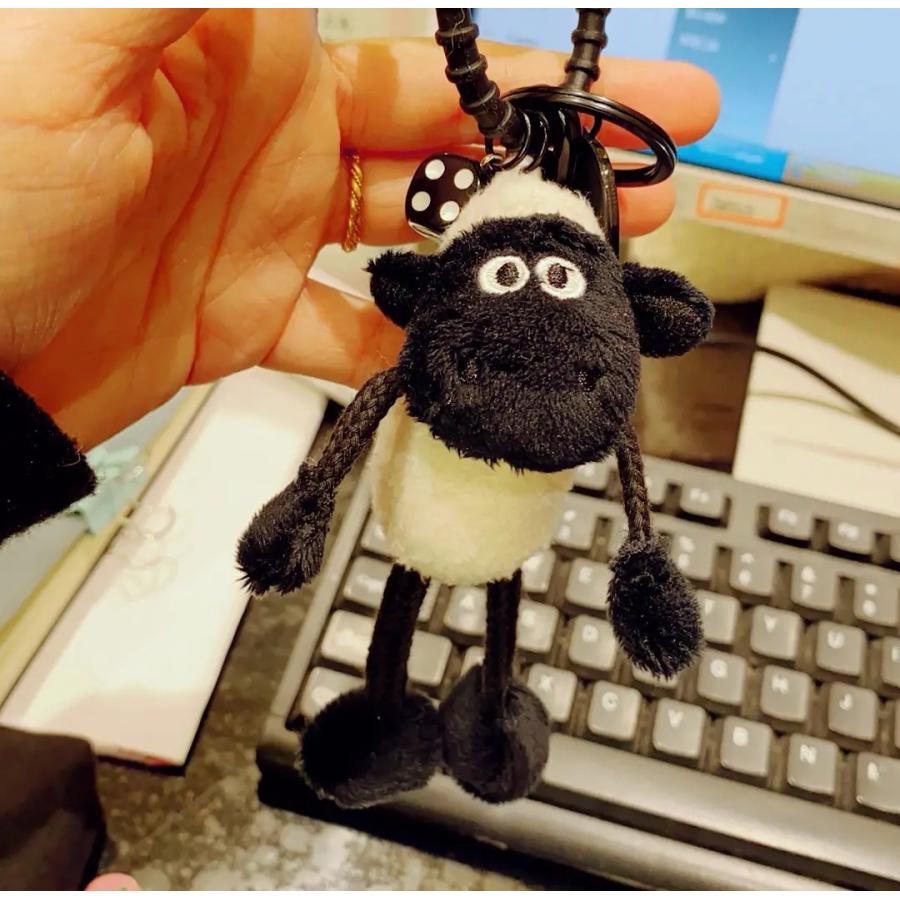 おもろい ひつじのショーン かわいい ミニチュア グッズ ストラップ