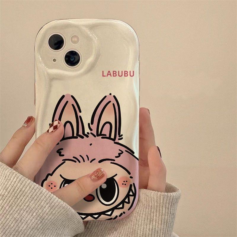 ラブブ スマホケース iPhoneケース かわいい カートゥーン風 ソフト