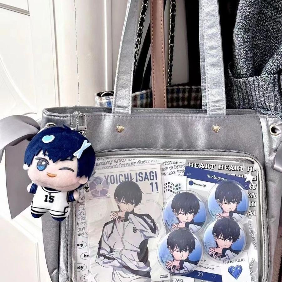 ハンドメイド 巾着トートバッグ リメイク ビンテージ缶バッジ付き☆。.:＊・゜ Amazon.co.jp: 着物リメイクバック 巾着トートバック パッチ