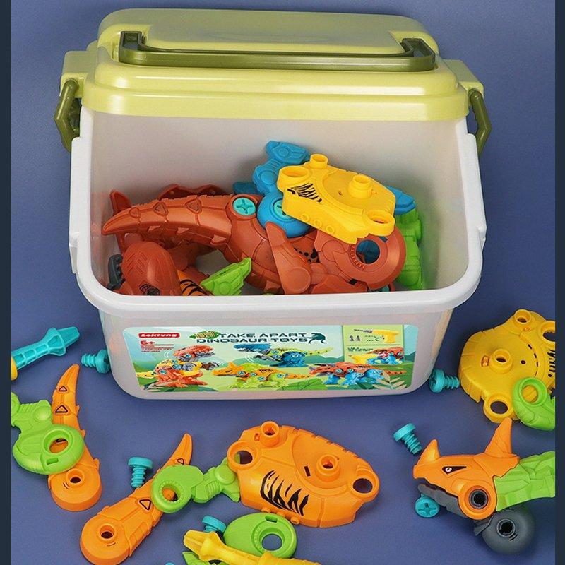 恐竜おもちゃ 知育玩具 組み立ておもちゃ 大工さんごっこおもちゃ DIY恐竜立体パズル 3歳 4歳 5歳 6歳 誕生日プレゼント クリスマスギフト｜lisshop｜11