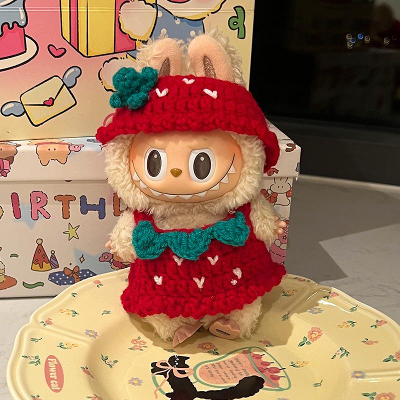 LABUBU ラブブ 2点セット ぬいぐるみ用服 洋服 ぬい服