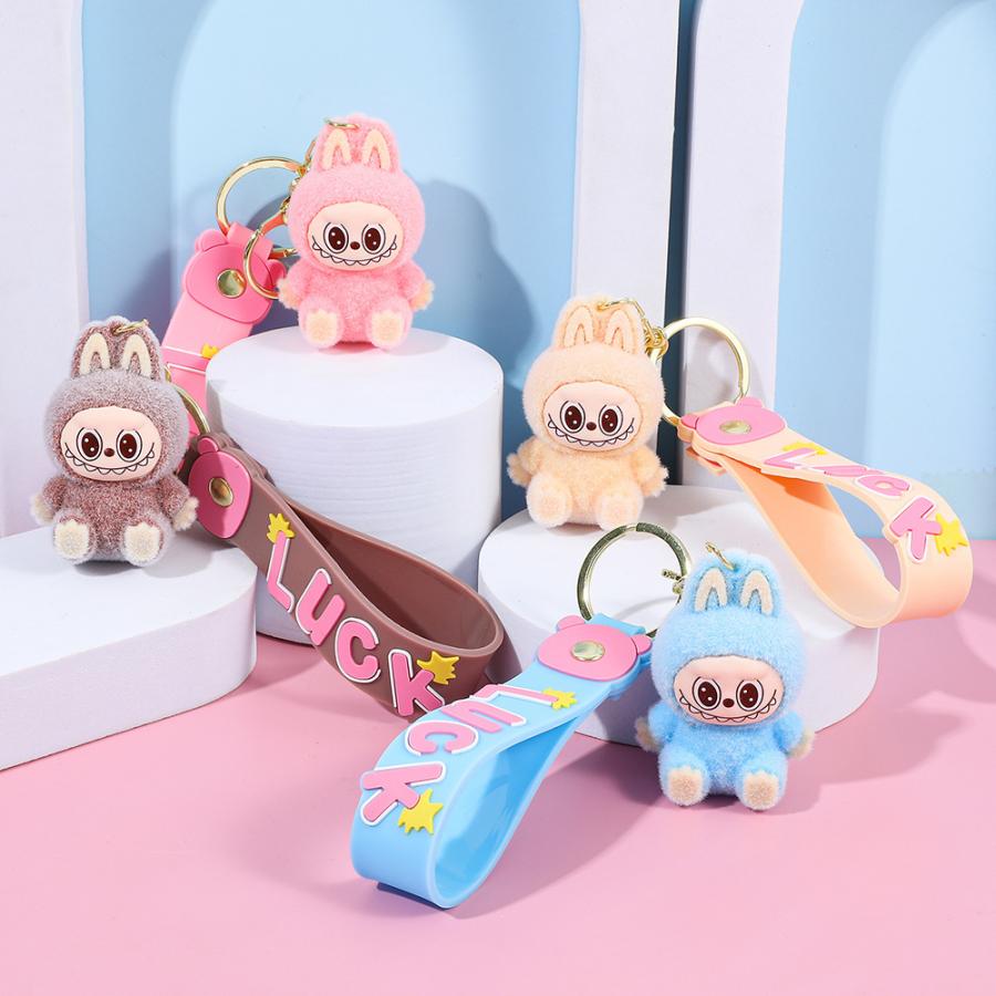 ラブブ ストラップ スマホストラップ 携帯ストラップ キーホルダー